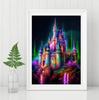 5D Diamond Painting Castle Cross Stitch Kit for Adults Diamond Embroidery Diamond Mosaic Picture Rhinestone Home Decor