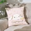 Cute C-COGIMYUN Pillow Case Cushion Cover Soft Cute Throw Pillow Case For Car Sofa Pillowcase Polyester With Zipper