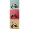 Bicicleta infantil bicicleta de equilíbrio 4 em 1 1-6 anos menina menino pedal dobrável