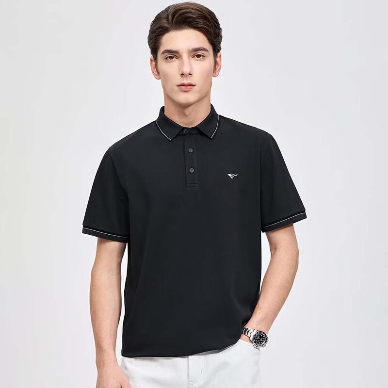 SEPTWOLVES Men's Summer Cool Short Sleeve Polo Shirt