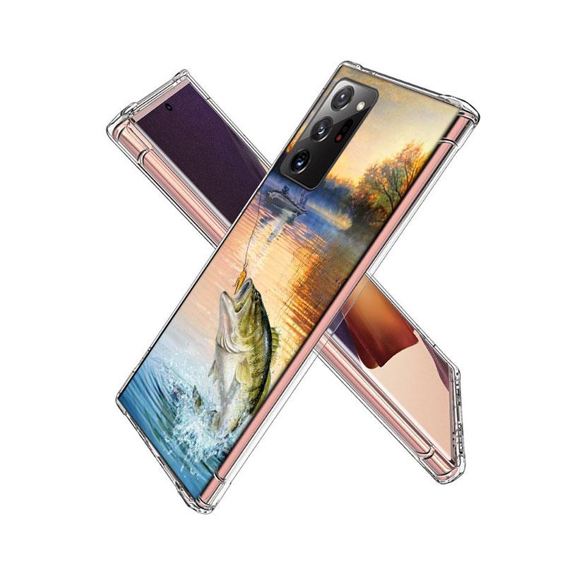 Angelzubehör Fisch Handyhülle für Samsung A55 A35 A25 A15 A07 A05S A16 A17 A26 A36 A37 A56 A57 Galaxy Note 20 10 A50S A71 A51 A31