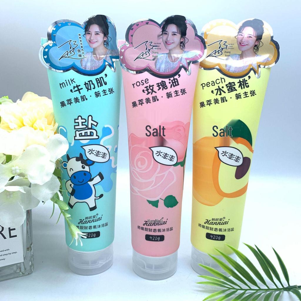 Korean Ai Jiao Nen Liang Fu Moisturizing & Brightening Long-Lasting Fragrance Bath Salt