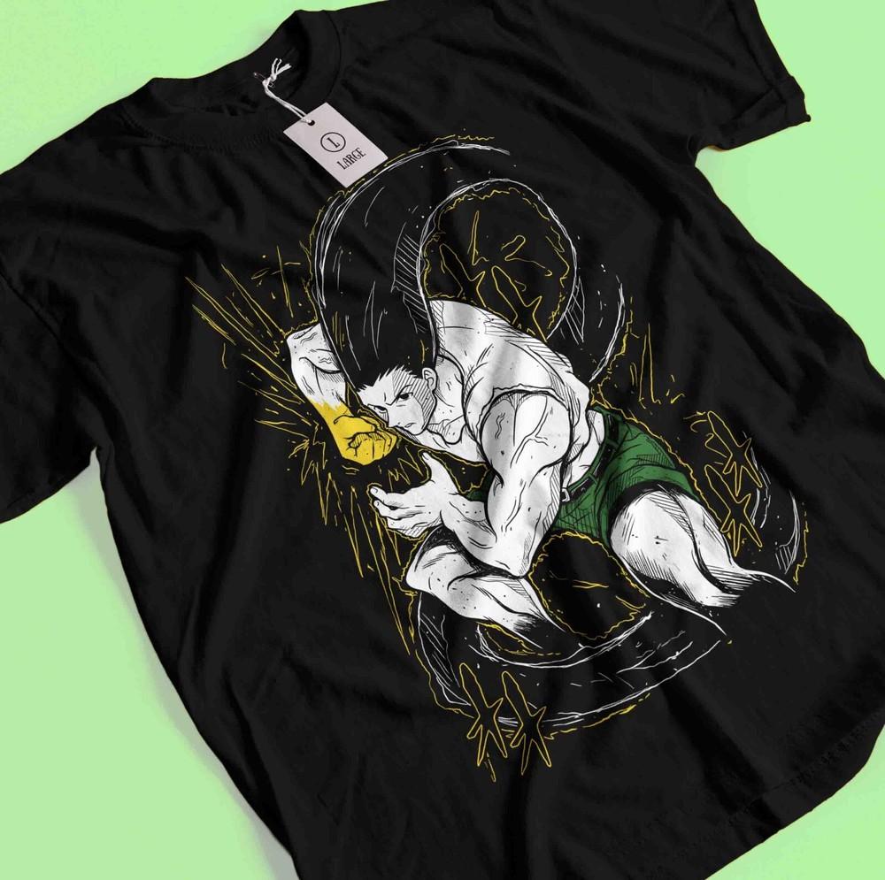 

Gon Shirt Hunter X Hunter HXH Hisoka Tshirt Killua Tee T-Shirt Meruem Kurapika 3XL