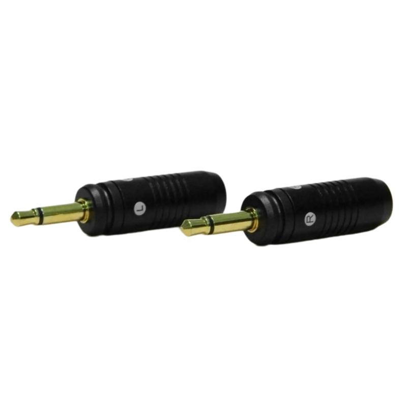 3.5mm Stereo Male Plug Connectors Plug Replacement , Gold Plate Plug for Focal Clear Elear Elex Elegia Earphone