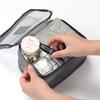 6pcs Travel Clothes Storage Bags Set Portable Luggage Organizer Suitcase Packing with Shoe Pouch Dry Wet Separate Storage Bag