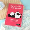 How to Survive Bad Things Photo Album Cute Panda Design Album Humorous Self-Help Book Gifts Portable Inspirational Journal for Young Adults