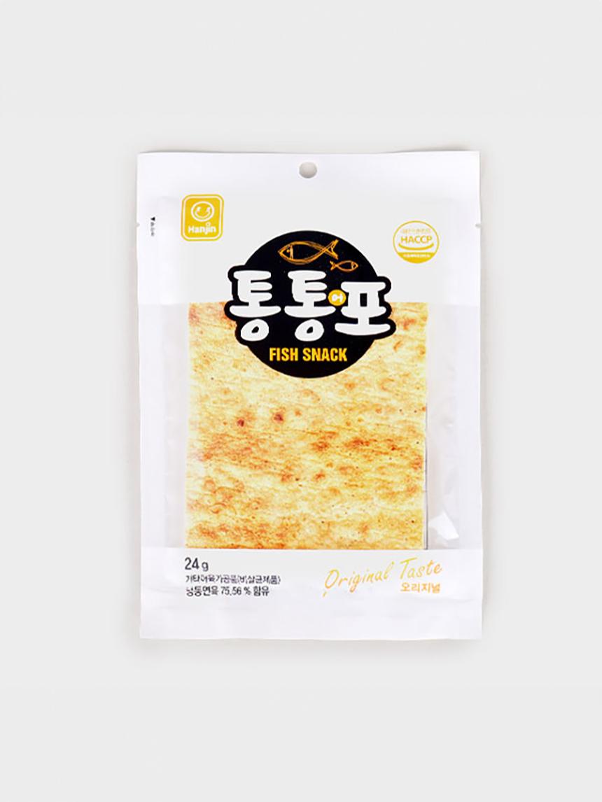 Plump Dried Fish Snack Original Flavor 24g 1ea