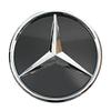 Autoaufkleber 2025 Heiß Für Mercedes Benz Chrom Silber Und Glänzend Schwarz Auto Frontgrill Stern Emblem Beleuchtetes Logo Für Merced