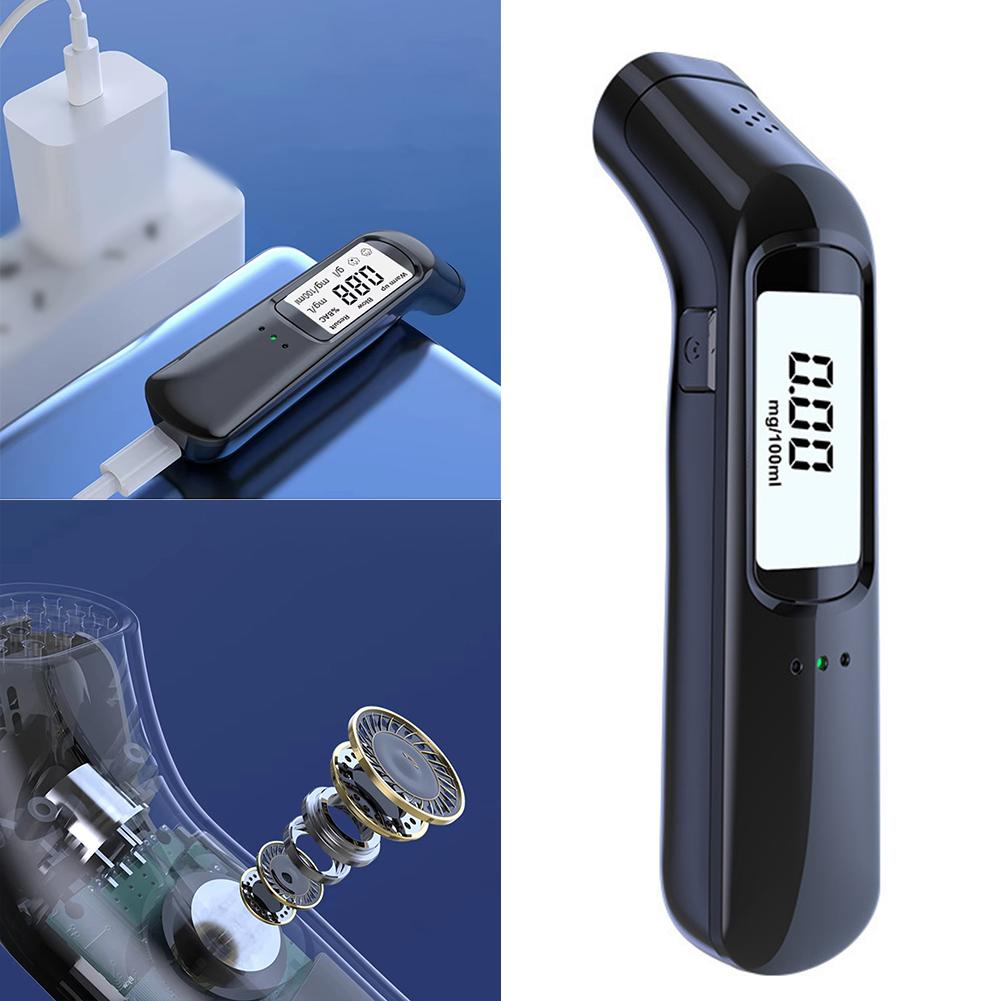 Breath Alcohol Meter with NonContact Capability and Intuitive Indicator Lights