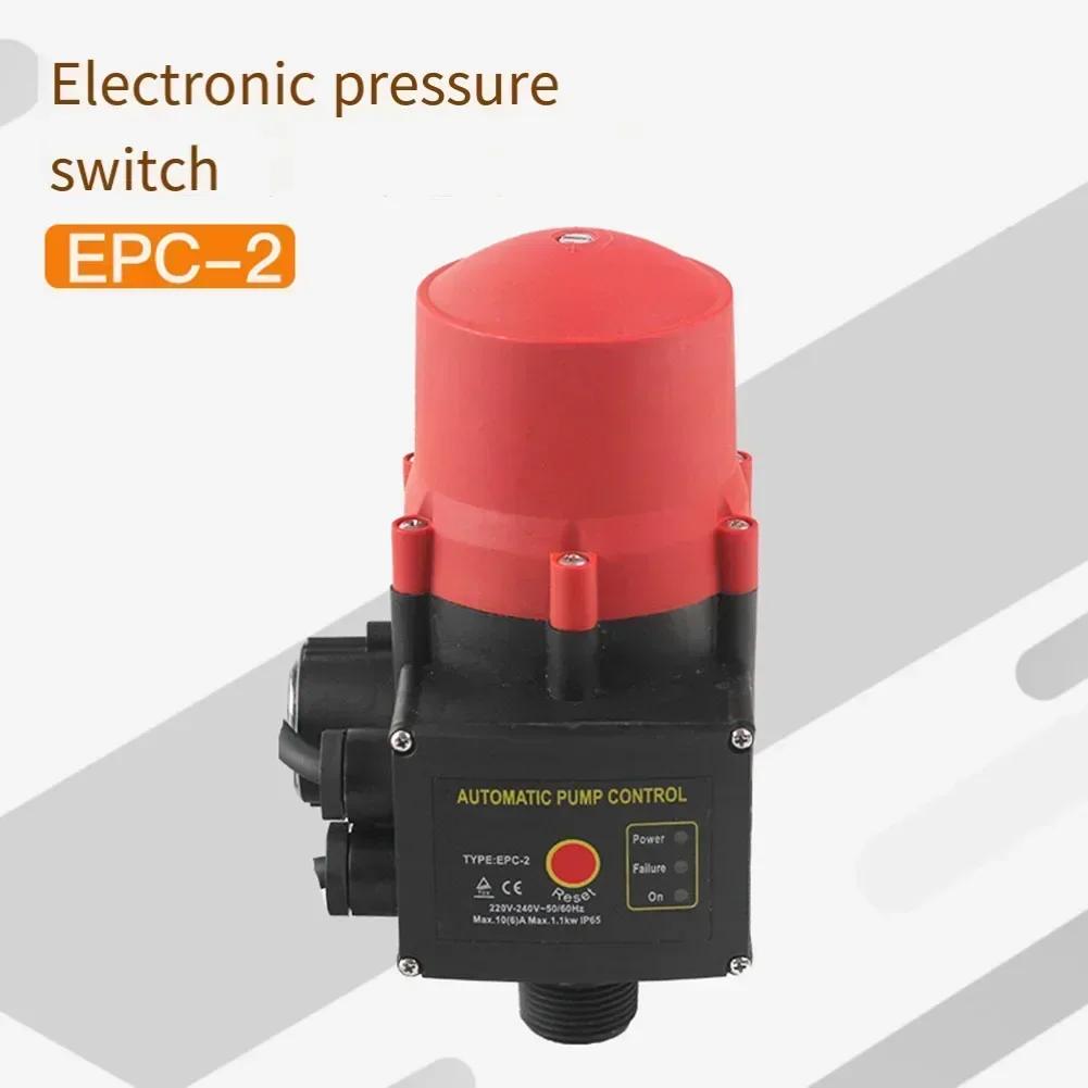 Druck 241*116mm Pumpe Elektronischer Schalter 9000 L h Wasserfluss Einstellbarer Druck Einstellungs-Erweiterte Steuerkabel