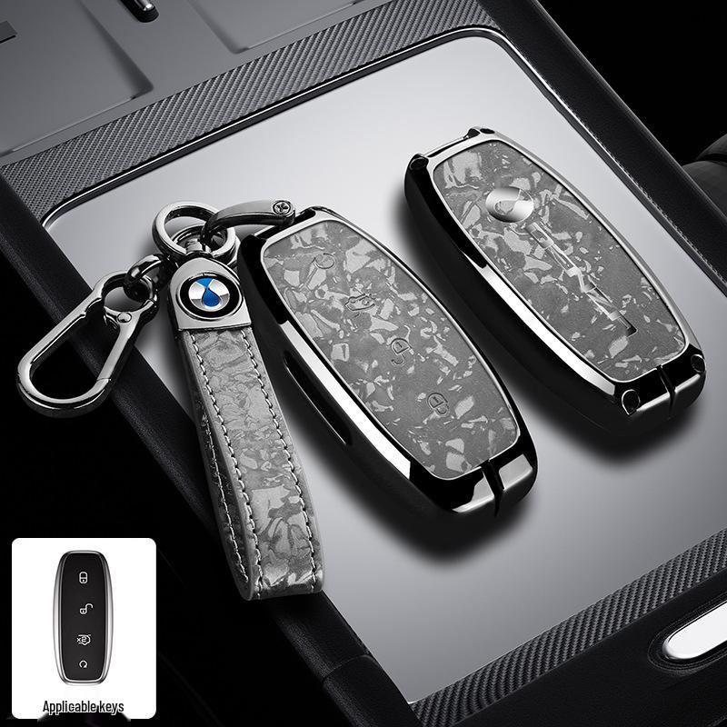 Denza D9 Key Case N7max: Metal N8/N8L Anti-drop Shell - Light Luxury, Simple Style.