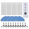 Mop Cloth Dust Bag Side Brush Filter Kit Vacuum Cleaner Accessories