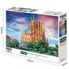 1000 Piece Jigsaw Puzzle Sagrada Familia [Spain] (50 X 75cm)