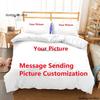 Kawaii The Demon Girl Next Door Bedding Set Single Twin Full Queen King Size Bed Set Adult Kid Bedroom Duvetcover Sets Anime