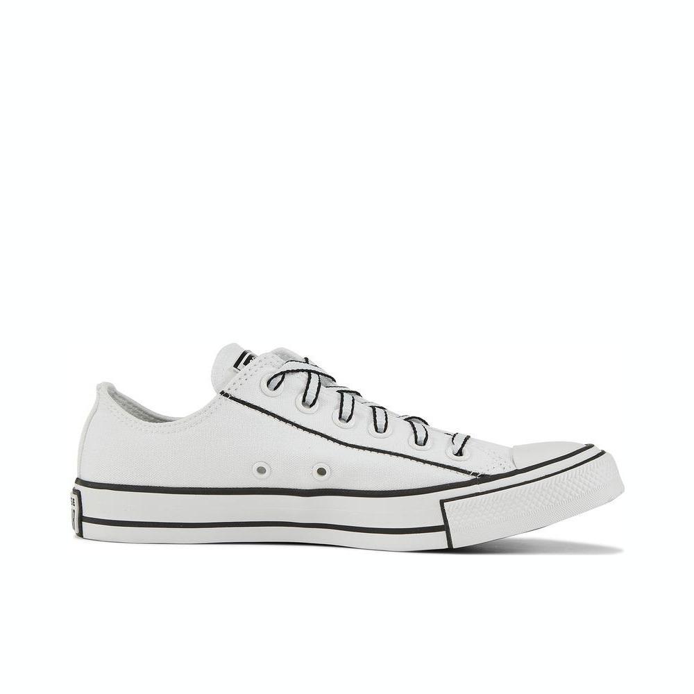 Converse Chuck Taylor Seasonal Comfortable Low Top Canvas Shoes Women Sneaker Black White A03528C