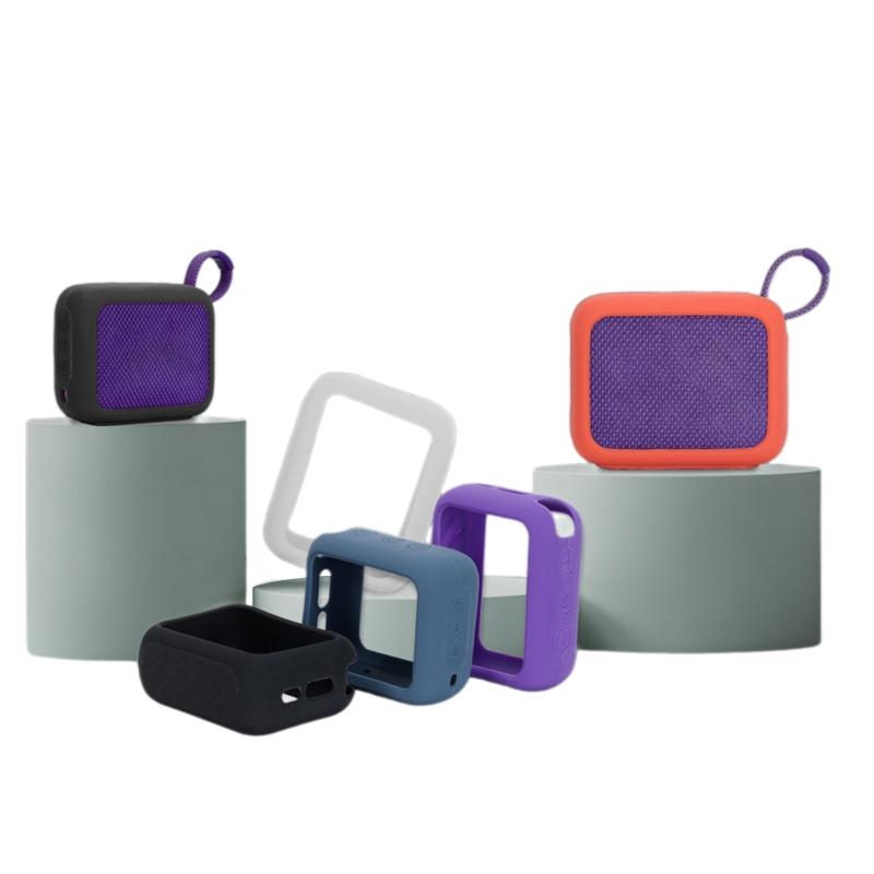 Protective Sleeves Silicone Case for GO4 Speaker Full Coverage Protectors Detachable Design for Convenience Use