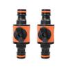 1PC/2PCS Garden Hose Pipe Tap Shut Off Valve Fitting Connector Pipe Coupler Stop Water Connection Repair Joint Irrigation System