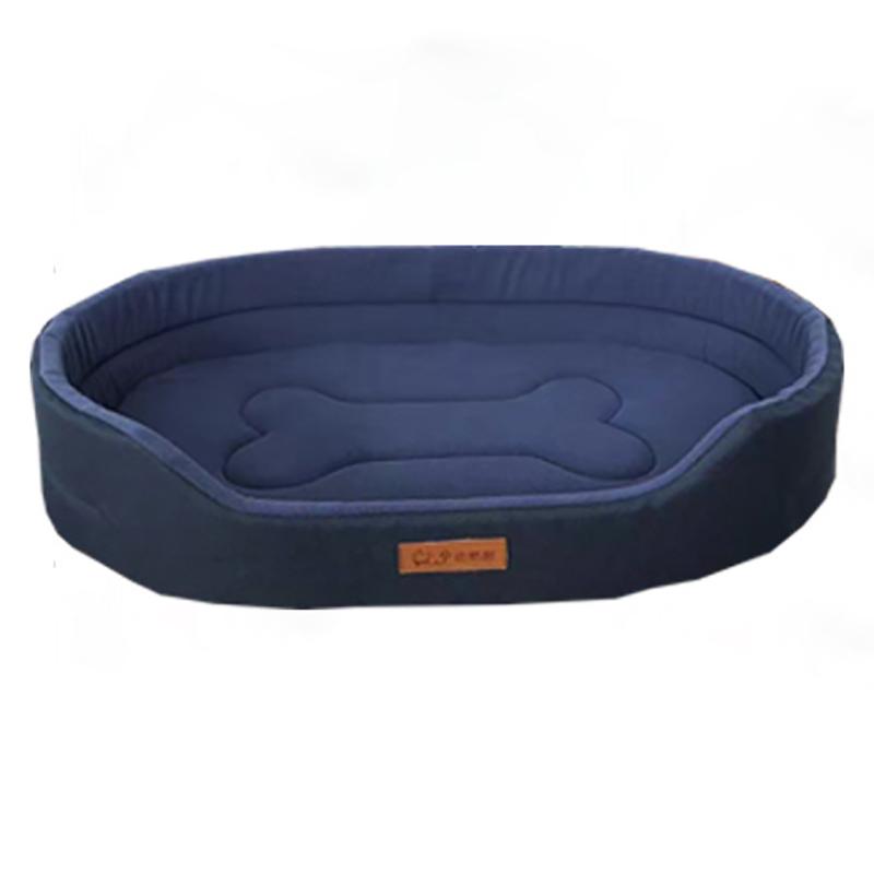 Fleece Hundeseng Vinter Høst Varm Seng for Katt Liten Middels Stor Kjæledyr Sofa Valp Oxford Klut Soveunderlag for Hund