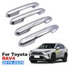 For -2025 Toyota Crown Highlander Car Handle Covers Chrome Keyless Side Door