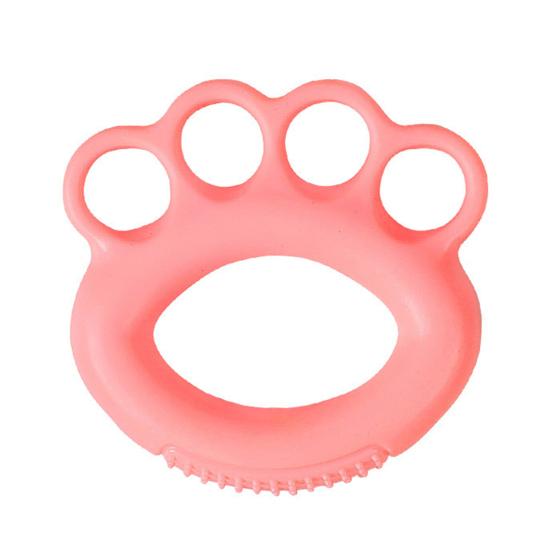 

Высококачественный силиконовый тренажер для тренировки пальцев, реабилитационный тренажер, многоразовый легкий мяч для захвата пальцев оранжевый