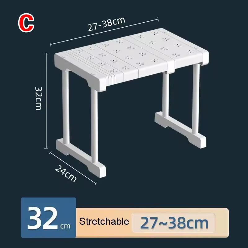 

Полка для шкафа, органайзер для гардероба, штабелируемые полки, вешалка для хранения одежды, телескопическая, без перфорации, регулируемая разделительная доска для гардероба