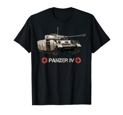 Panzer IV allemand de la Seconde Guerre mondiale(4) T-shirt commémoratif