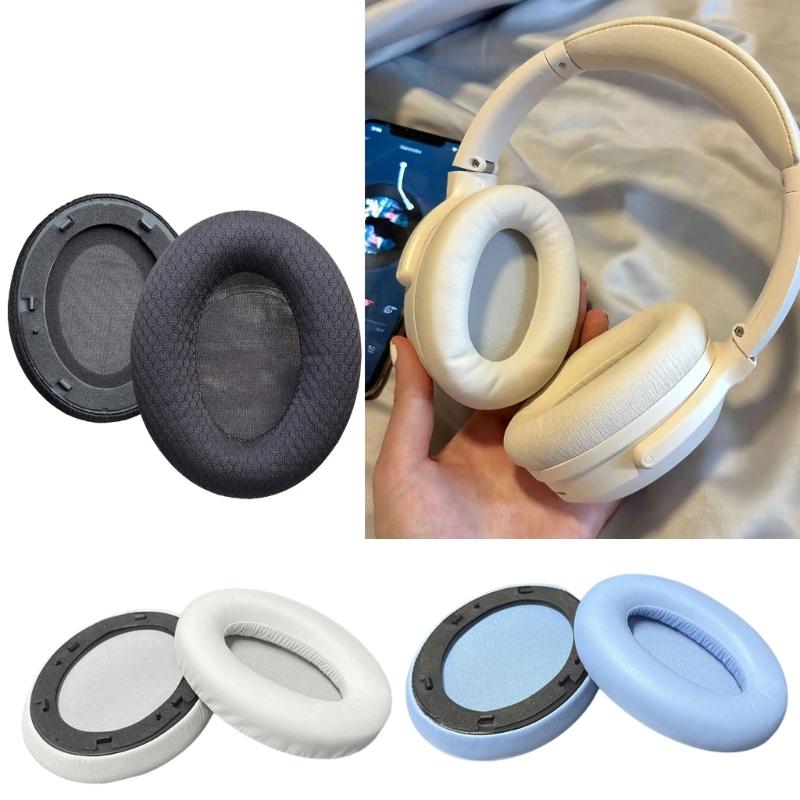 1 Pair Soft Sponge Replacement Ear Pad for MT6 Bluetooth-compatible Wireless Headphones Ear Pad Headset Accessories