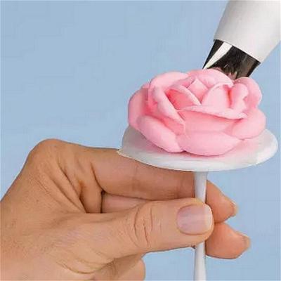 4 szt. Ciasto Cupcake Taca Stojak Kwiat Nails Zestaw Puder Sugarcraft Decor Hot