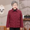 Mom's Winter Wardrobe: Lightweight Cotton-Padded Jacket for Mid-Aged and Elderly Women