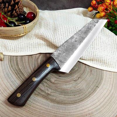 Schmieden Ausbeinmesser Japanisches Messer Handgefertigte Stahlküche Knochenmesser Chef Slicing Utility Santoku Fleischbeil