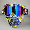 Moto Snow Goggles Mask UV400 Outdoor Riding Men's Windproof Sand Goggles Helmet Mask Mask