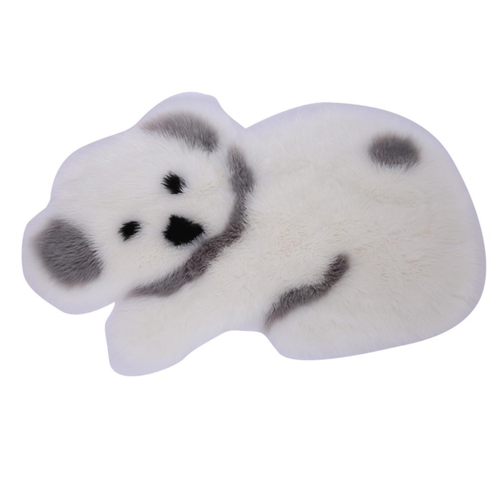 

DYS Домашний декор Плюшевый коала в форме панды Нескользящий коврик для гостиной Коврик белый