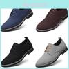 Casual Loafer Shoe For Men With Suede Upper And Breathable Rubber Sole For Summer And Winter Wear