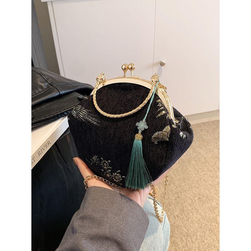 

Bag Women s New Chinese Style Popular Super Hot Satchel Chain Black