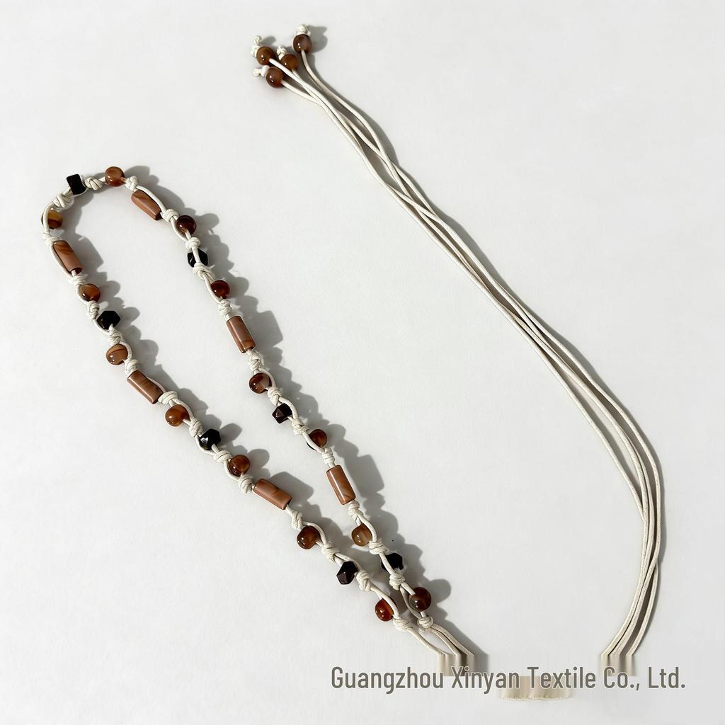 Bohemian Ethnic Woven Belt Waist Chain for Skirts