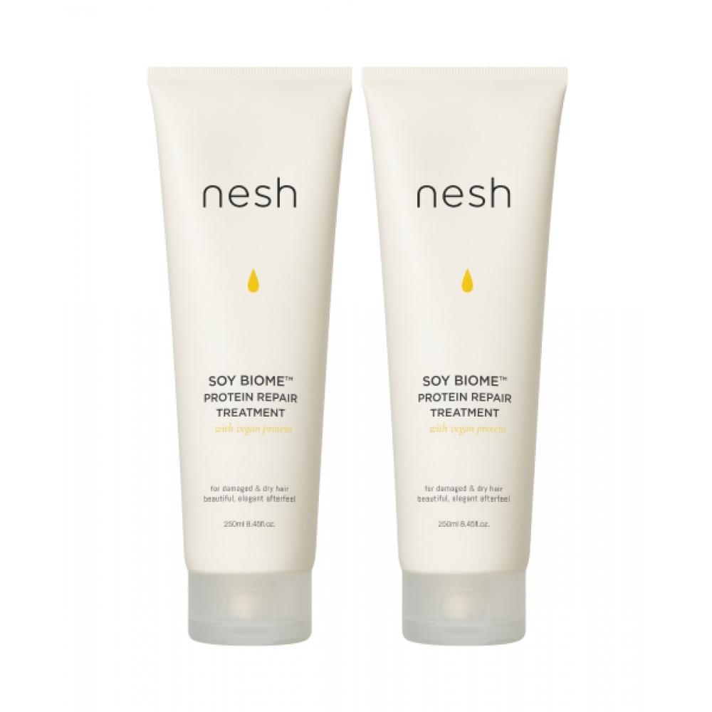 Nesh [set Of 2] Soy Biome Protein Repair Treatment 250ml X 2
