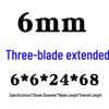 Yihai 3mm Keyway End Mill, 2 & 4 Flutes, HSS 8mm, High-Speed Steel