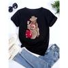 Hot Sales Printed Female Tshirt Women Fashion Graphic Printed T-Shirt Harajuku Streetwear Short Sleeves Female Clothes Tops Tees