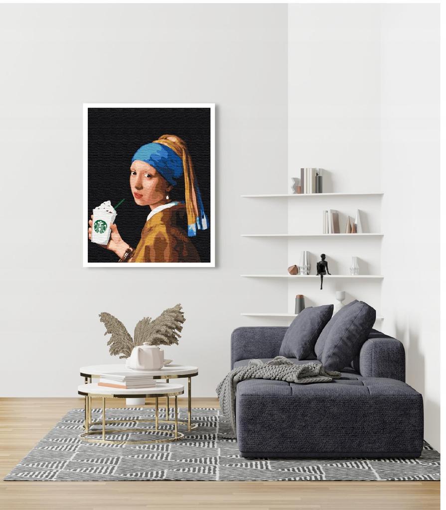 Paint It! Girl 40x50 Painting By Numbers
