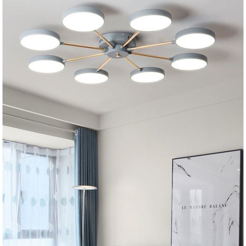 Lampa sufitowa LED Żyrandole rozgałęzione do salonu Oświetlenie sufitowe Sypialnia i kuchnia Oświetlenie wewnętrzne