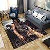 Walking Dead Daryl Dixon Carpet Rug for Living Room Bedroom Home Sofa Decoration,Kids Play Non-slip Floor Mat