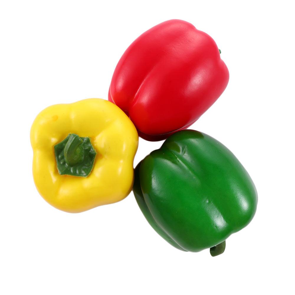 Creative Home Decor Plastic Artificial Fruit Photography Props Fake Vegetable Artificial Pepper