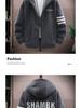 Men's Cotton-Padded Fleece Jacket for Autumn/Winter - Thick, Hong Kong Style for Teens, Boys, Junior & High School Students