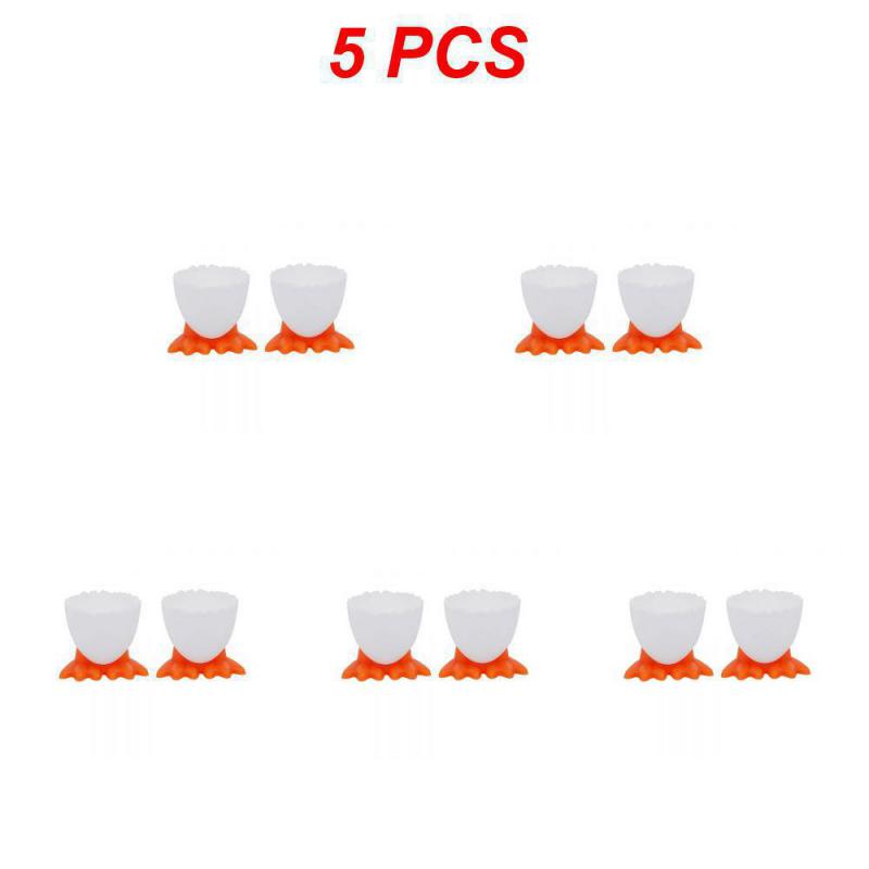1/3/5Pcs Cute Creative Egg Cup Holder Egg Holder Opener Separator Boiled Eggs Container Kitchen Supplies