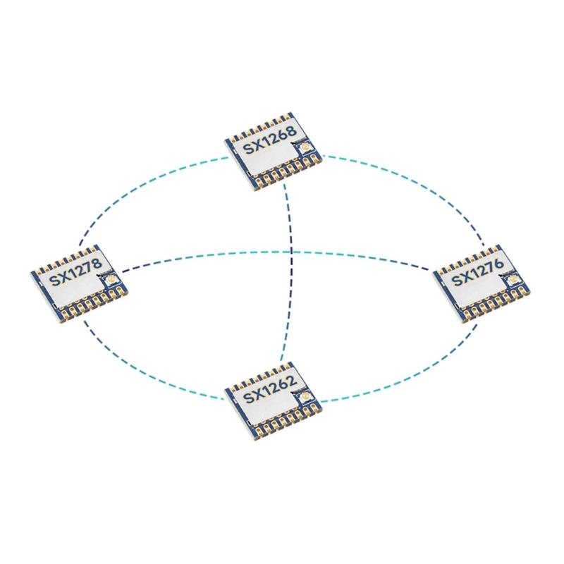SX1262 LoRa Module Remote Communication Anti-Interference for Sub GHz Frequency Band with TCXO Component