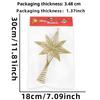 Christmas Glowing Tree Topper Five-Pointed Shining Lamp Xmas Colorful Topstar Ornaments Navidad Decora