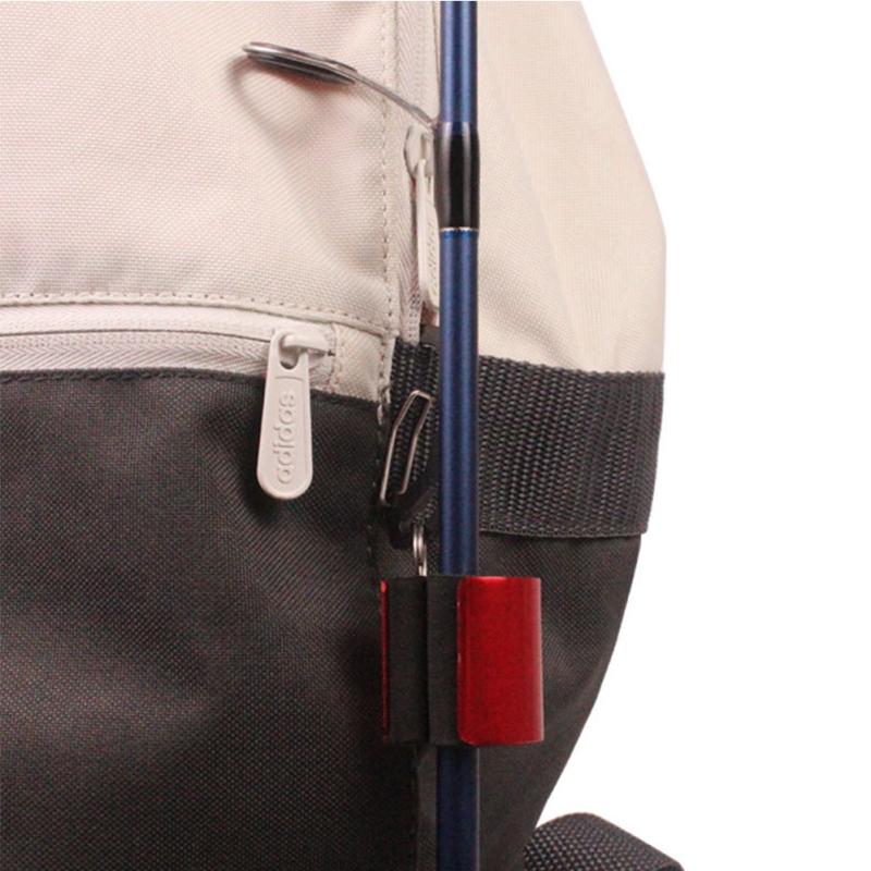 Aluminum Alloy Portable Fishing Rod Holder Telescopic Fishing Rod Hanging Clamp Device With