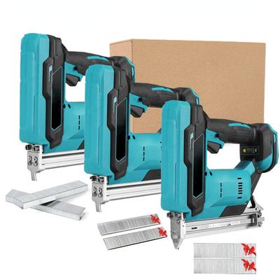 Brushless Electric Nail Gun Stapler Cordless Portable Furniture Staple Gun Household Woodworking Power Tool