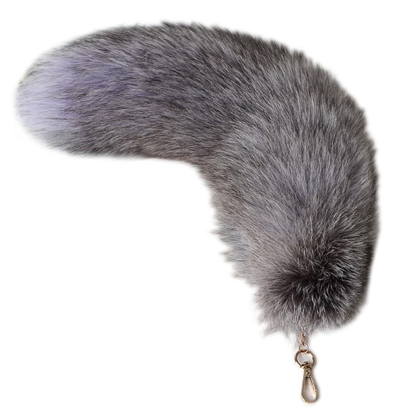 

Long Animal Tail Keychain Plush Tail Charm Key Holder Keyring Pendant Decorations Purse Bag Charm for Handbag Backpacks