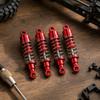 4 Pieces 1:12 RC Shock Absorber Aluminum Upgrade for Ride